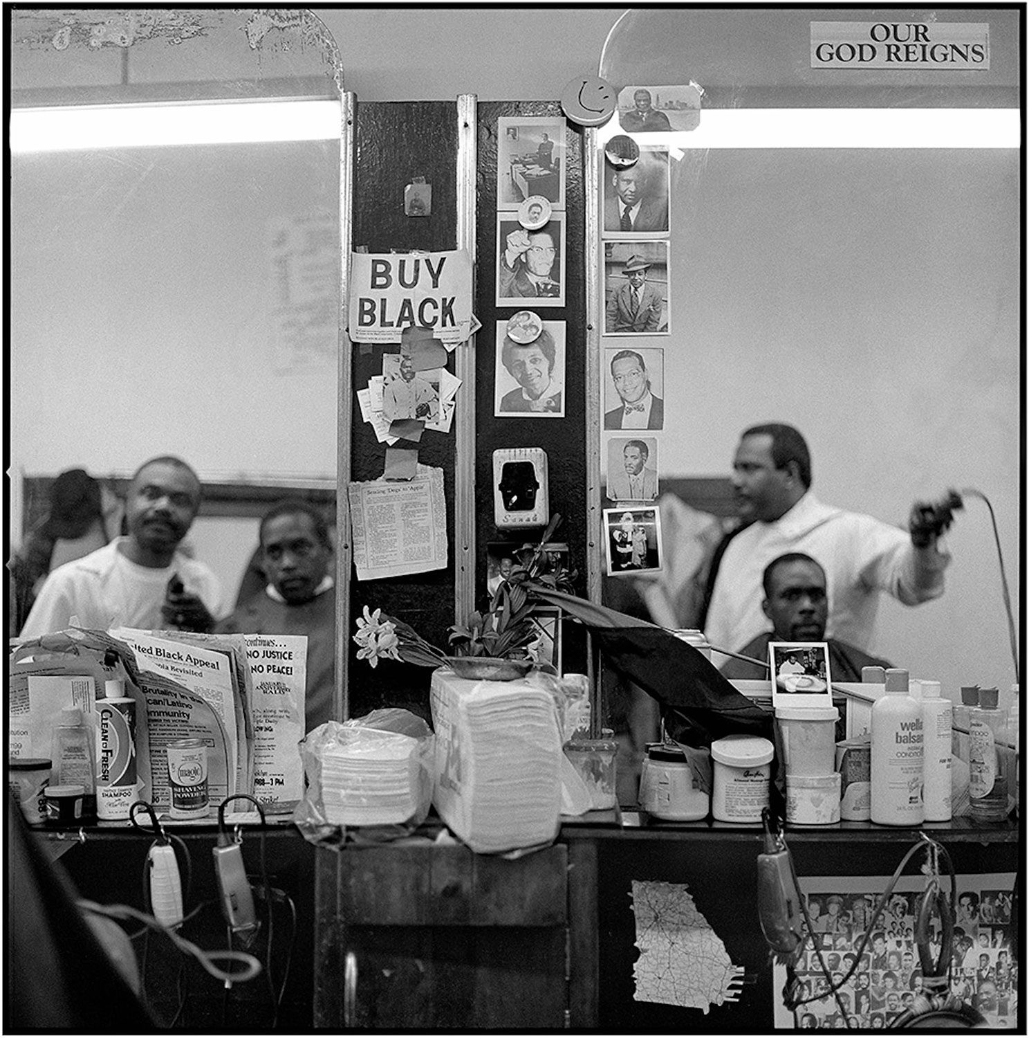 Buy Black, from the photo series House's Barber Shop by Jeffrey Henson Scales