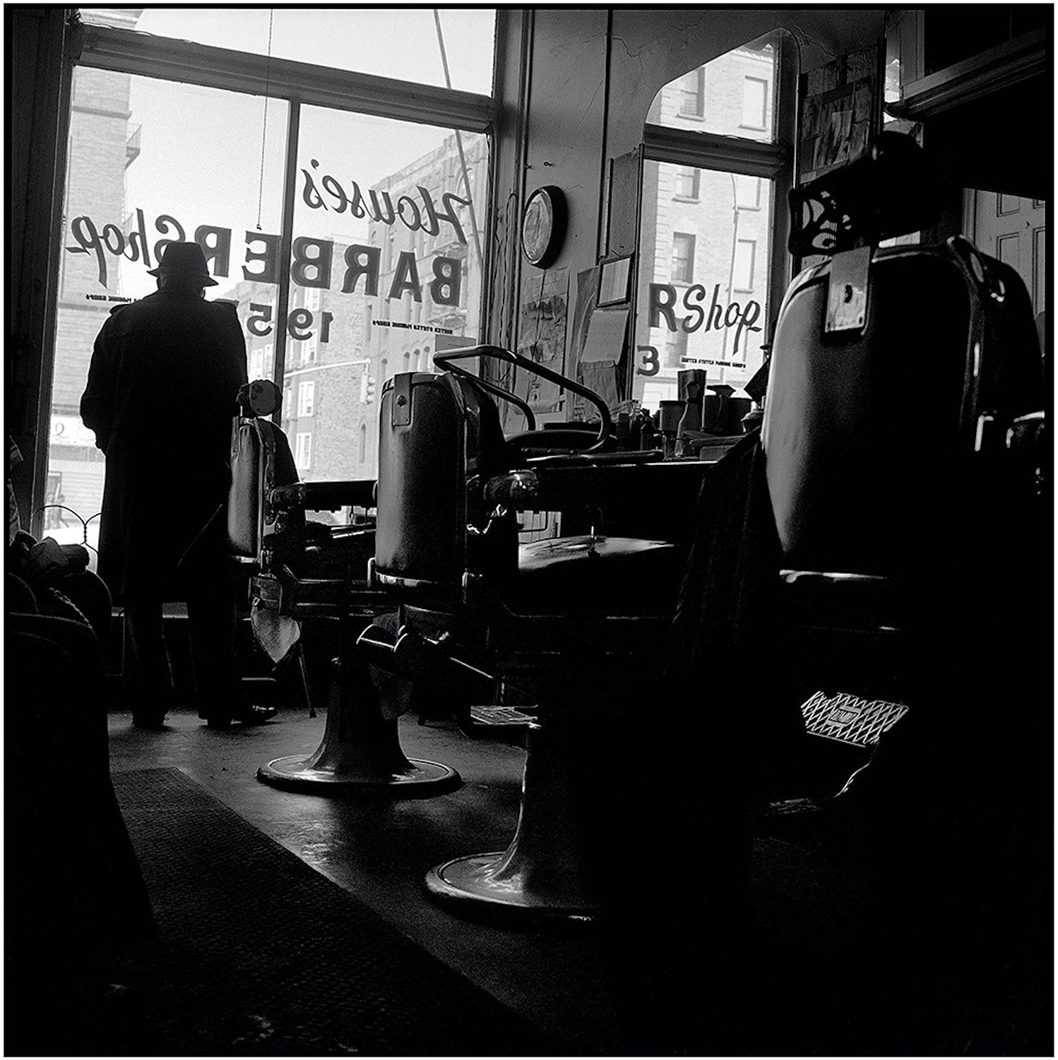 Morning, from the photo series House's Barber Shop by Jeffrey Henson Scales